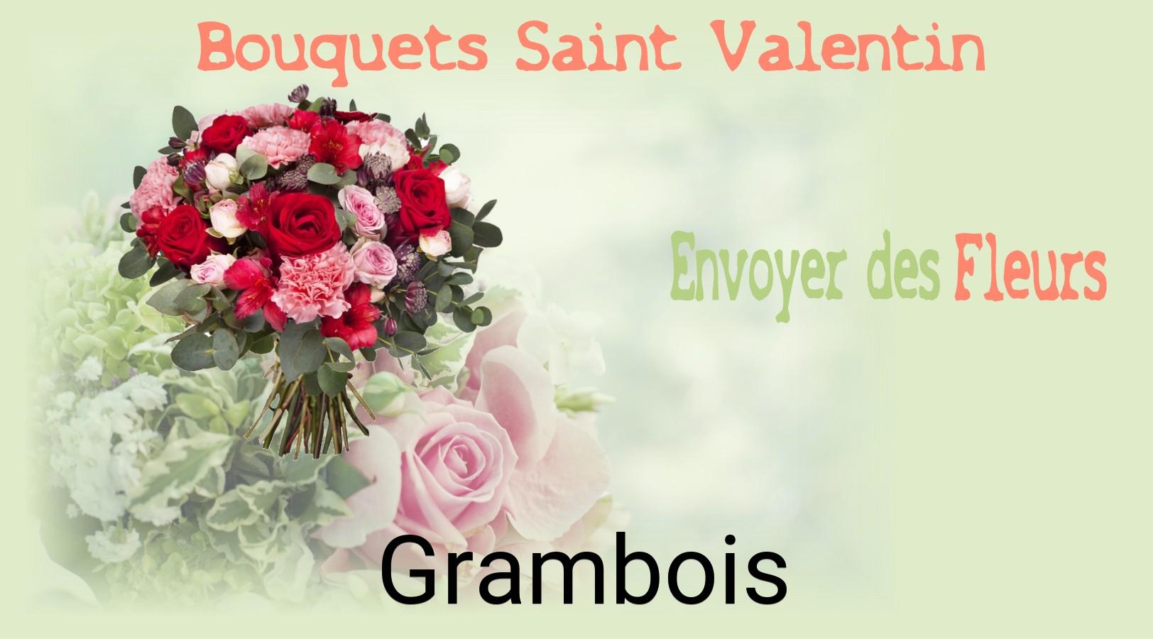 Roses de Saint-Valentin livrées à Grambois